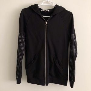 McQ by Alexander McQueen Black Hooded Jacket